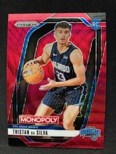 2024-25 Panini Prizm Monopoly Tristan Da Silva #48 Red Wave Prizm RC Magic