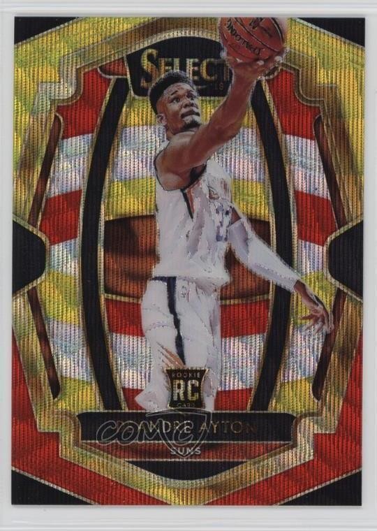 2018-19 Panini Select Premier Level Tri-Color Prizm DeAndre Ayton #102 07rd