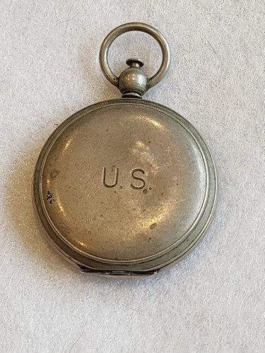 WW1 US Military Issue Soldier Compass / Marching Compass - Working