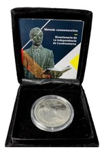 COMMEMORATIVE COIN BOX 5000 PESOS 2017 INDEPENDENCE ANTONIO NARI&Ntilde;O COLOMBIA UNC