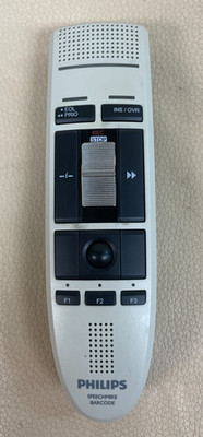 Philips SpeechMike Pro LFH3310/00 USB Dictation Microphone Barcode Scanner
