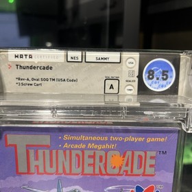 WATA 8.5 A - Thundercade NES - Sealed 1989 Arcade Action - Collector Grade!