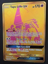 Pokémon TCG Tapu Lele GX Hidden Fates SV94/SV94 GOLD  Rare Full Art NM