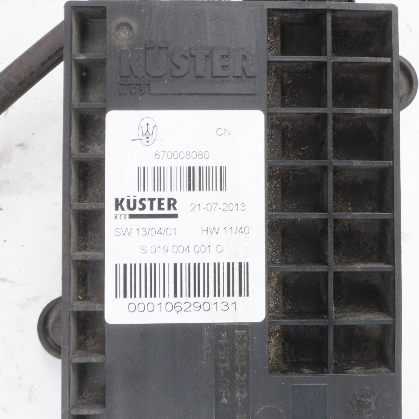 2014 - 2017 Maserati Ghibli M157 Emergency Electric Parking Brake Actuator