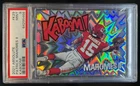 2021 Absolute Patrick Mahomes II Kaboom SSP #K29 Chiefs PSA 9