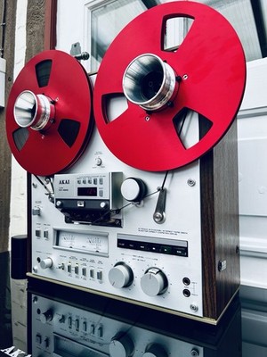 Tonbandgerät AKAI GX-625 Silber Revidiert