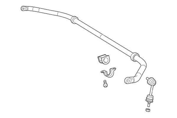 For Dodge Viper 2015 Mopar Rear Stabilizer Bar Link Kit Foto 3 de 3