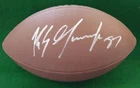 Rob Gronkowski Signed Autographed Wilson NFL Football Player Hologram