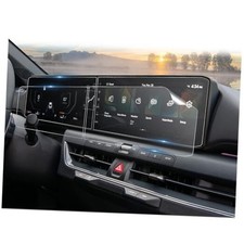 4Pcs for 2025 2026 Kia K4 Screen Protector, 12.3 Inch Touchscreen Gauge