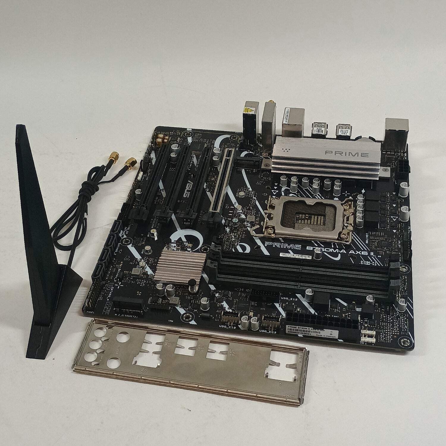 Asus Prime B760M-A AX6 II LGA 1700 microATX Intel DDR5 Motherboard