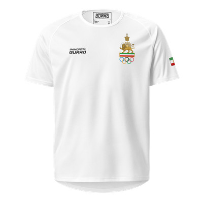 Immortal Guard   Imperial Iran Olympic Soccer Heritage Jersey