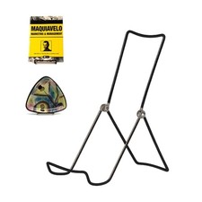 KINGDOM SOLUTIONS MADE IN USA 12Pack Adjustable Black Metal Easels Book Stan...