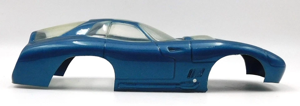 Monogram AC Cobra Daytona slot car body only 1:24 factory painted USA 1960s - Immagine 4 di 4