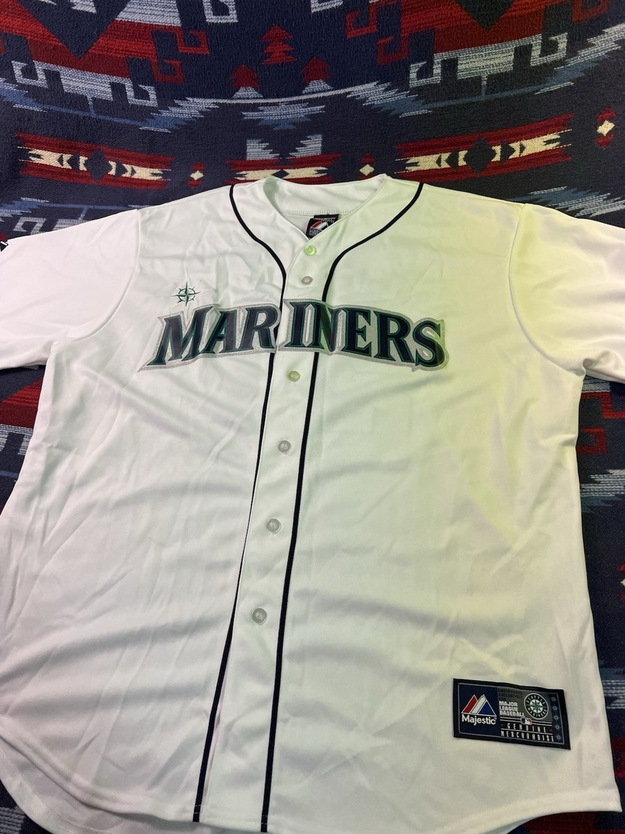 Vtg Robinson Cano #22 Seattle Mariners Jersey Mens XL Stitched