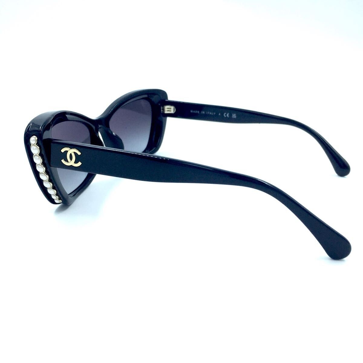CHANEL CH5481HA Black Rectangular Sunglasses Asia… - image 3