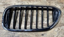 GENUINE 2017-2020 BMW 5 SERIES FRONT UPPER LEFT KIDNEY GRILLE WITH CHROME OEM ⭐