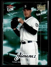 2007 Ultra #233 Cesar Jimenez Rookie Card Seattle Mariners. rookie card picture