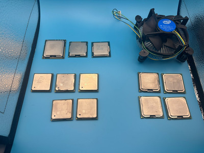 Intel CPU Lot i3-6100 G3258 i5/i7 Pentium 4 Mixed Processors + Intel OG Cooler