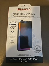 InvisibleShield for iPhone 12/12 Pro Glass Elite Privacy Screen Protector