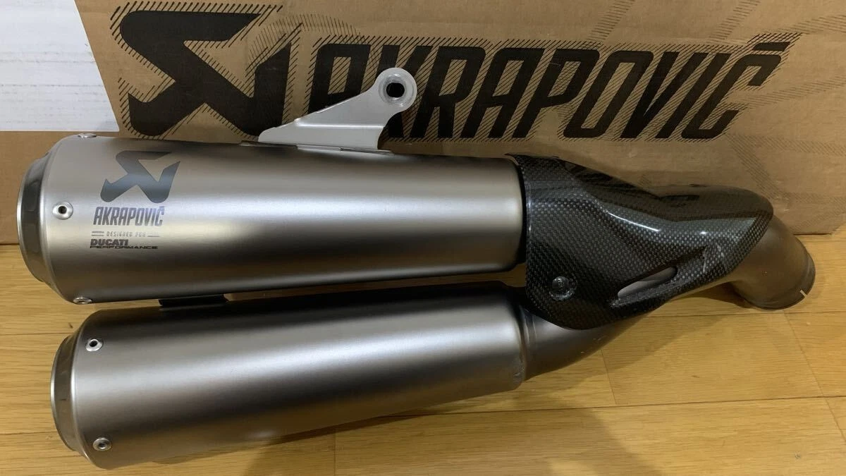 AKRAPOVIC Motorcycle Mufflers for Ducati for sale | eBay