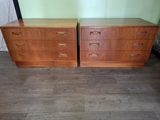 A Pair Of G Plan Mid Century Teak Chest Drawers 