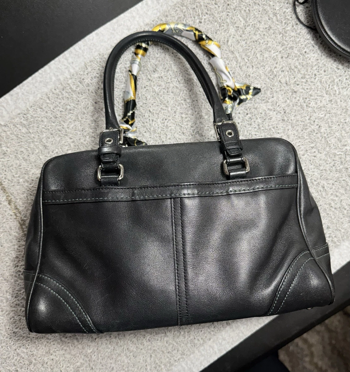 Coach Hampton Satchel/Top Handle Bag Black Bags & Handbags for