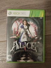 Alice Madness Returns Microsoft Xbox 360, 2011, Complete in Box