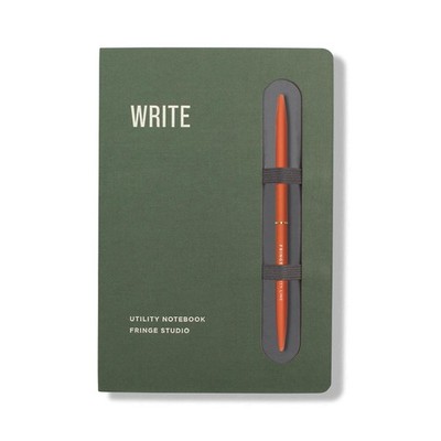 Fringe Studio Two-Layer Hardcover Textured Paper Journal Utility Palladio 