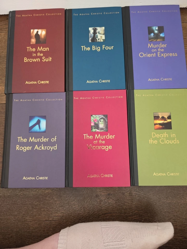 Agatha Christie Mystery Collection Hardback Books Set of 6 - Image 2 of 4