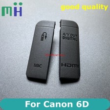 Copy NEW For Canon 6D USB Rubber HDMI MIC Cap Interface Lid Door Part
