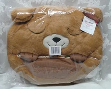 LIPPERT NAP SACK for Kids BEAR 53" x 20" Snuggling Sleepovers Pillow Plush Toy