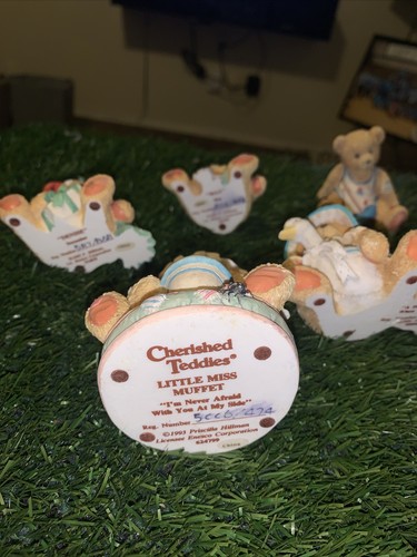 CHERISHED TEDDIES Large Figurines by Enesco Amazing Lot of 9/ No Boxes - Picture 10 of 16