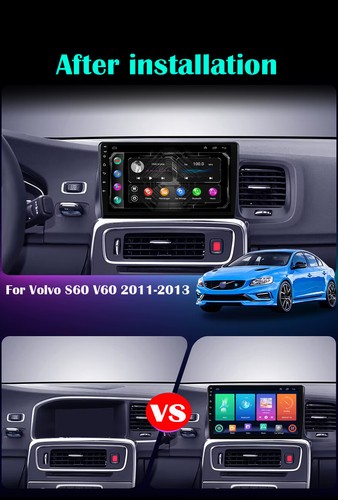 Android 13 Car Stereo Carplay DAB+ GPS Navigation BT For Volvo S60 V60 2011-2020 - Picture 4 of 23