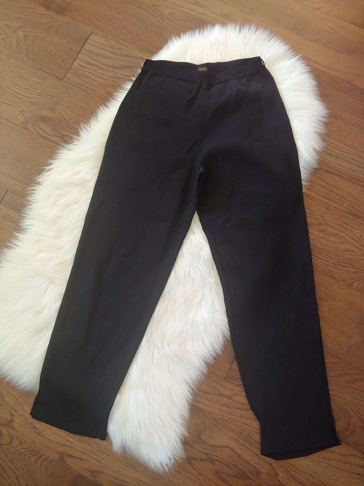 Grace Elements Petite Small Black High Waisted Kn… - image 1