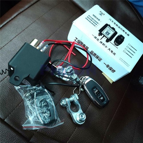 12V Car Battery Disconnector Relay Master Kill Switch W/Wireless Remote Control - Picture 9 of 12