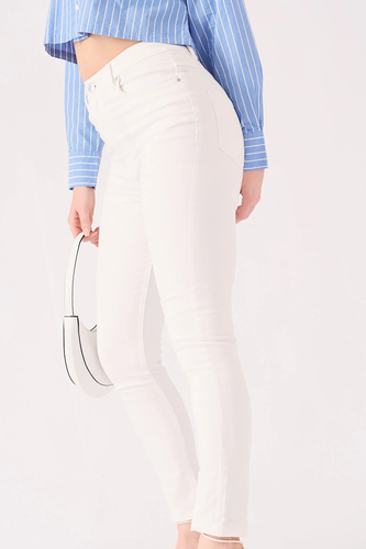 JMOJO Jeans donna skinny donna slim fit gamba nero denim taglia 6 8 10 12 14 16 18 - Foto 6 di 35