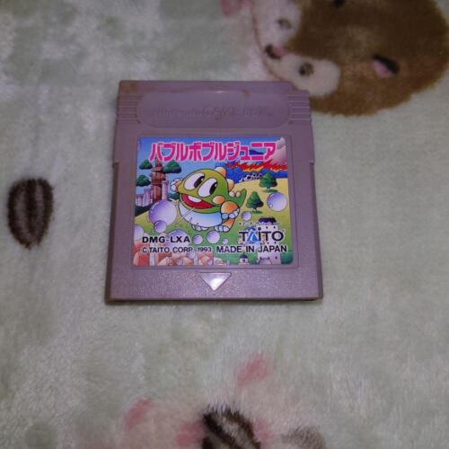 USED Bubble Bobble Junior Nintendo Game Boy DMG-133 Authentic China Import - Picture 3 of 24