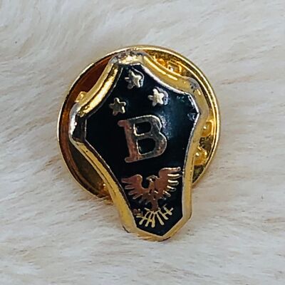 National Beta Club Academic Achievement Award Gold Tone Enamel Member Lapel Pin