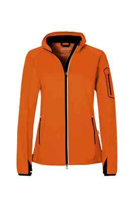 HAKRO 256 Damen Light-Softshelljacke Orange Größe S