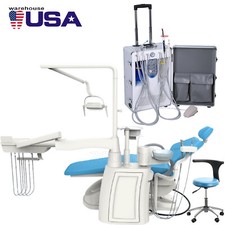 Dental Chair Unit Computer Controlled DC Motor +Stool/Dental Portable Delivery 