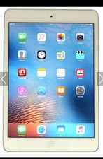 Apple iPad Mini 1st Gen 16 GB Silver Wi-Fi Cellular Unlocked A1454 7.9in, Bundle