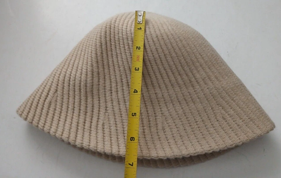Wavy Cloche Hat From Anthropologie - Ivory Color NEW Womens - Image 3 of 4