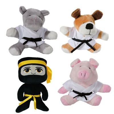 KWON Schlüsselanhänger Plüschtier Ju-Jutsu Kung Fu Tae Do Wu Shu Aikido Kali THA