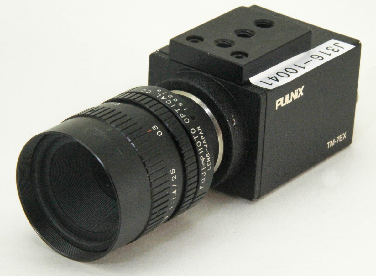 カメラ　まとめ 10041 PULNIX CCD CAMERA W/ LENS FUJINON-TV 1:1.4/25 TM-7EX | eBay