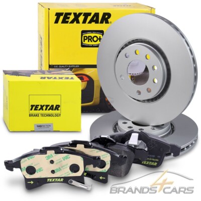 TEXTAR BREMSSCHEIBEN Ø308 +BREMSBELÄGE VORNE FÜR OPEL ASTRA H MERIVA ZAFIRA B