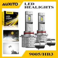 9005 LED Headlight Super Bright Bulbs Kit White 6500K 360000LM High Beam NEW