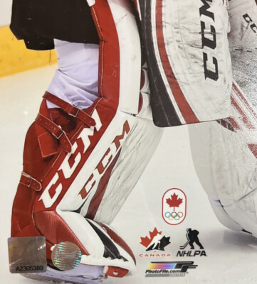 Team Canada Carey Price Olympics Signed 8x10 Frameworth Hologram