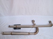 Harley 84-99 EVO 2-Into-2 Stainless Slash Cut Exhaust System