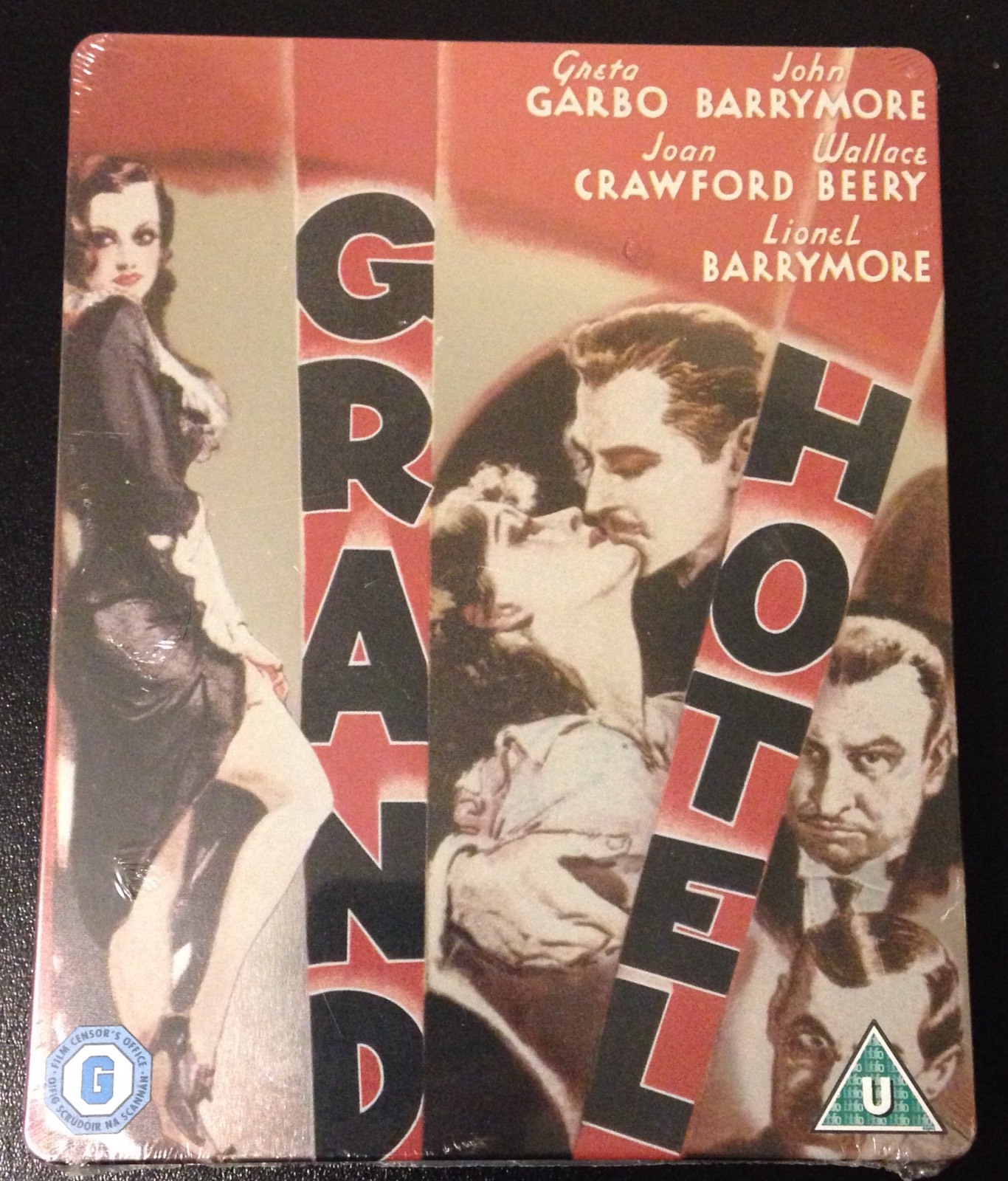 GRAND HOTEL BluRay SteelBook Region Free. John Barrymore Greta Garbo. Last One! eBay