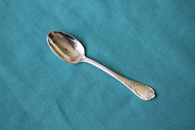 ONE Christofle MARLY Satin Silver-plate Teaspoon  5 7/8'' FRANCE - Fair